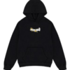 Denim Tears Merch floral-print Black Hoodie