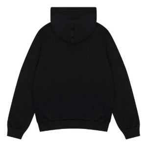 Denim Tears Merch floral-print Black Hoodie