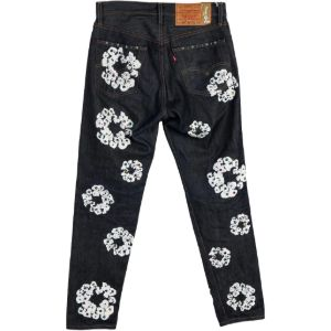 Denim Tears Merch x Levi's 501 Wreath Jean