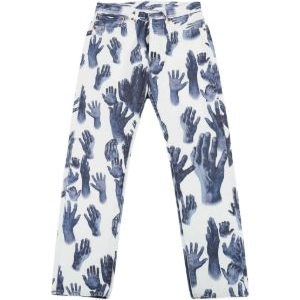 Denim Tears Hand Print Belt loops Jean