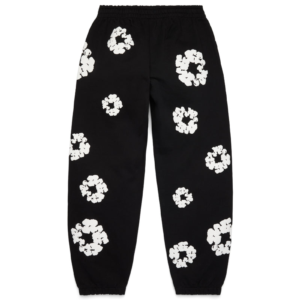 Denim Tears Cotton Wreath Black Jogger