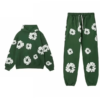 Denim Tears Cotton Wreath Green Tracksuit