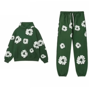Denim Tears Cotton Wreath Green Tracksuit