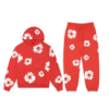 Denim Tears Cotton Wreath Red Tracksuit