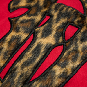 Denim Tears Faux Fur Leopard Shirt