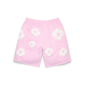 Denim Tears Cotton Wreath Powder Pink Short